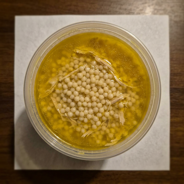 CHICKEN NOODLE SOUP.