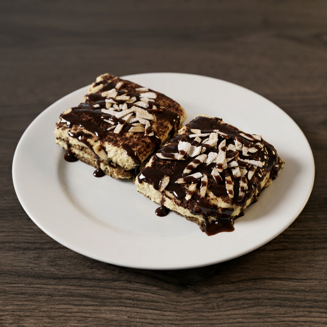 SLICE OF TIRAMISU.